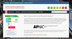 Desktop Screenshot of certificadoenergetico.net