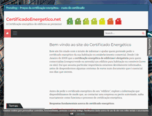 Tablet Screenshot of certificadoenergetico.net